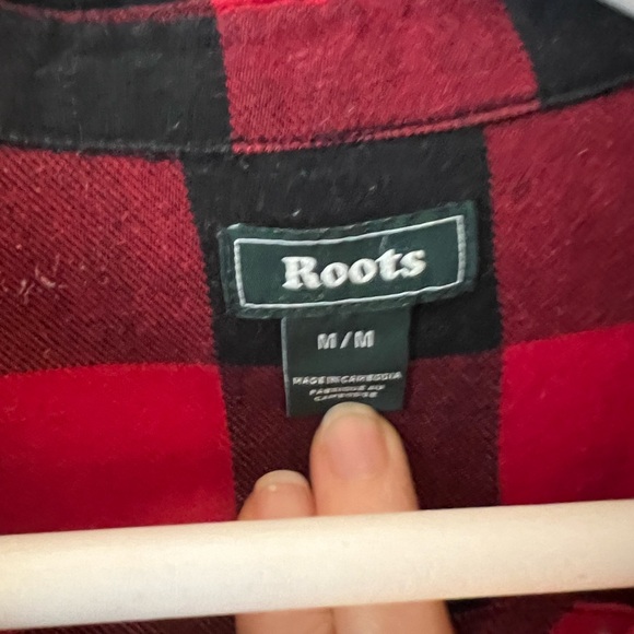 Roots Red and Black Plaid Shirt - Picture 4 of 8